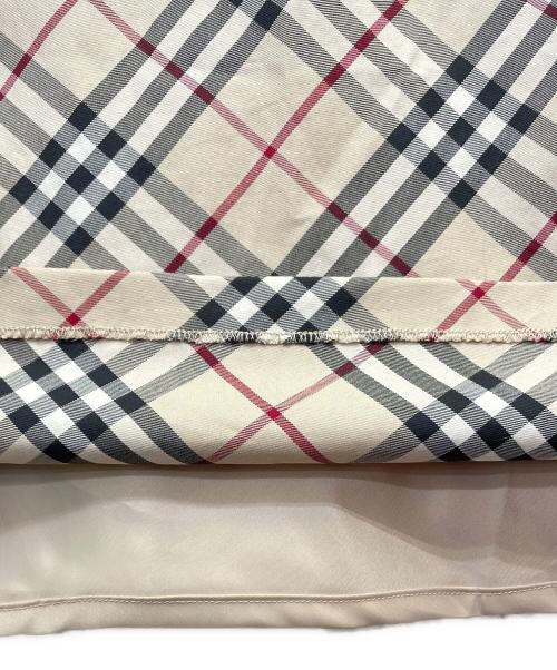 BURBERRY BLUE LABEL（バーバリー ブルー レーベル）BURBERRY BLUE LABEL (バーバリー ブルー レーベル) ノースリーブワンピース ベージュ サイズ:38の古着・服飾アイテム