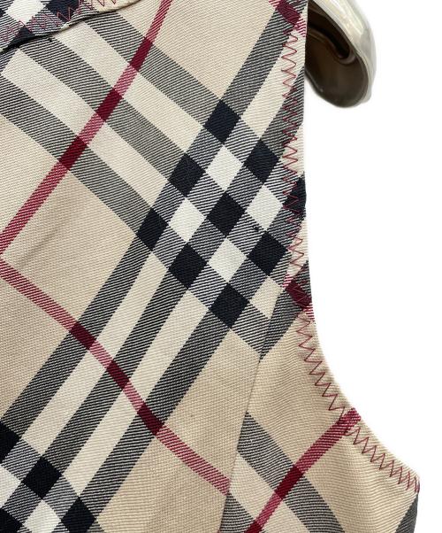 BURBERRY BLUE LABEL（バーバリー ブルー レーベル）BURBERRY BLUE LABEL (バーバリー ブルー レーベル) ノースリーブワンピース ベージュ サイズ:38の古着・服飾アイテム