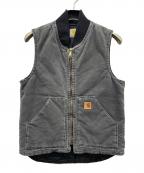CarHarttカーハート）の古着「ダックベスト V02」｜グレー