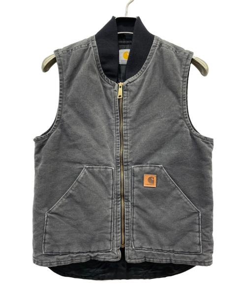 CarHartt（カーハート）CarHartt (カーハート) ダックベスト V02 グレー サイズ:Sの古着・服飾アイテム