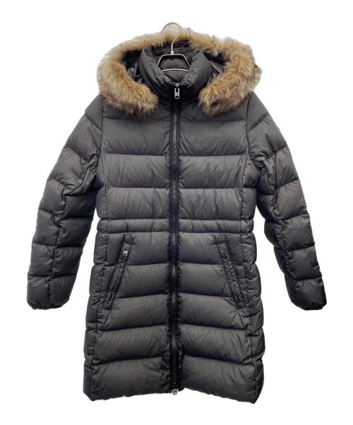 COACH（コーチ）COACH (コーチ) ロング スリム パッファー ウィズ シアリング ブラック サイズ:-の古着・服飾アイテム