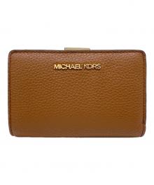 MICHAEL KORS（マイケルコース）の古着「2つ折り財布」｜ブラウン