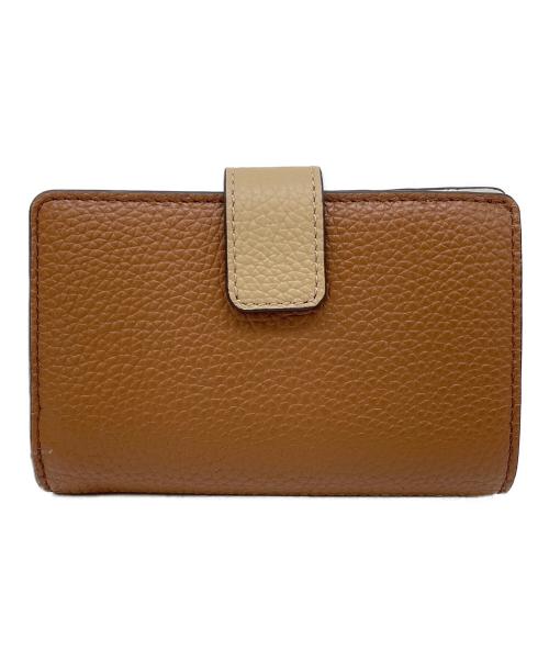 MICHAEL KORS（マイケルコース）MICHAEL KORS (マイケルコース) 2つ折り財布 ブラウンの古着・服飾アイテム