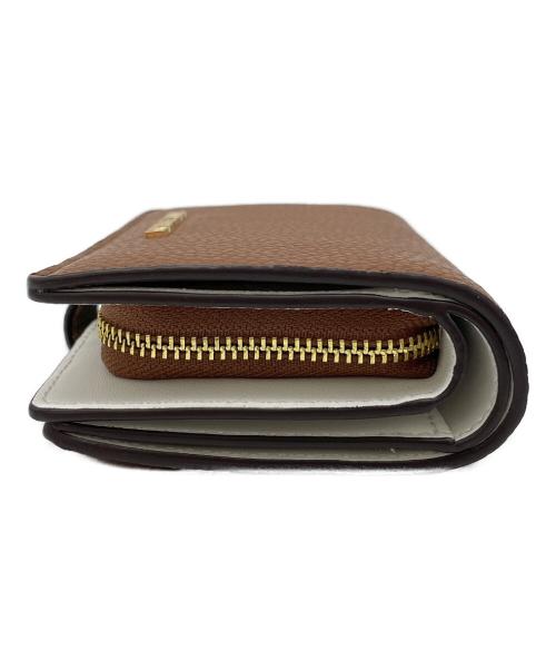 MICHAEL KORS（マイケルコース）MICHAEL KORS (マイケルコース) 2つ折り財布 ブラウンの古着・服飾アイテム