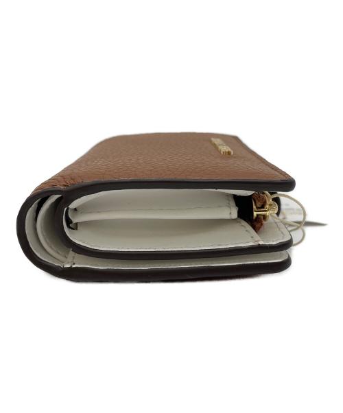 MICHAEL KORS（マイケルコース）MICHAEL KORS (マイケルコース) 2つ折り財布 ブラウンの古着・服飾アイテム