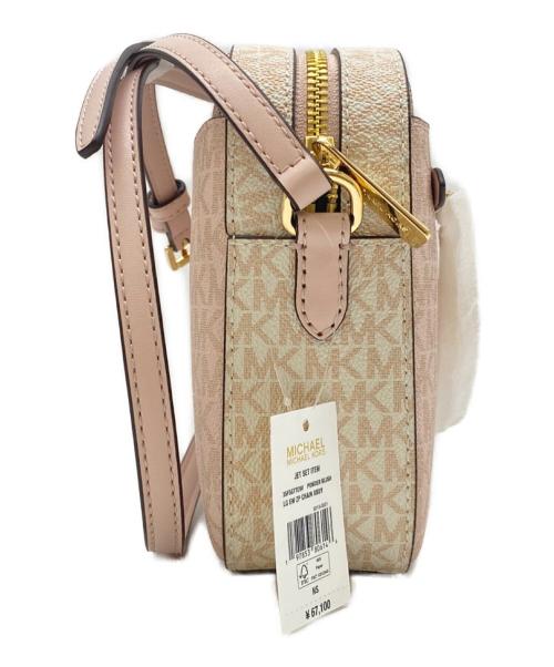 MICHAEL KORS（マイケル・コース）MICHAEL KORS (マイケル・コース) ショルダーバッグ ピンクの古着・服飾アイテム