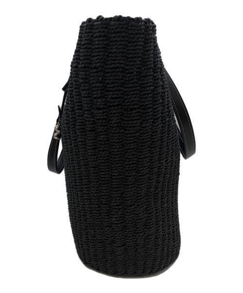 COACH（コーチ）COACH (コーチ) ストローラージトートバッグ ブラックの古着・服飾アイテム