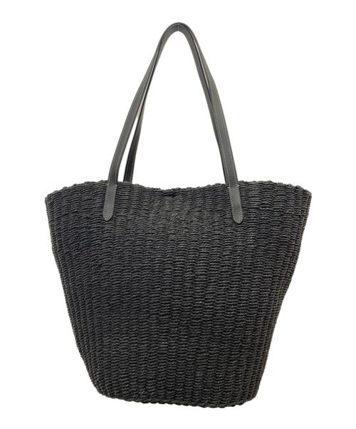 COACH（コーチ）COACH (コーチ) ストローラージトートバッグ ブラックの古着・服飾アイテム