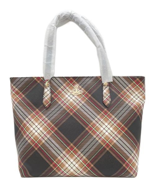 Vivienne Westwood（ヴィヴィアンウエストウッド）Vivienne Westwood (ヴィヴィアンウエストウッド) ダービー ショッパー ブラウンの古着・服飾アイテム