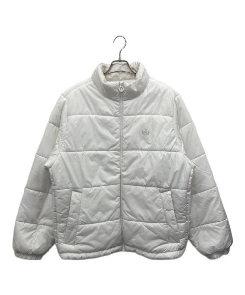 adidas Originals（アディダスオリジナル）adidas Originals (アディダスオリジナル) ダウンジャケット ホワイト サイズ:2XLの古着・服飾アイテム