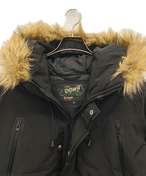 SCHOTT BROS.（ショット）SCHOTT BROS. (ショット) ダウンジャケット ブラック サイズ:Mの古着・服飾アイテム