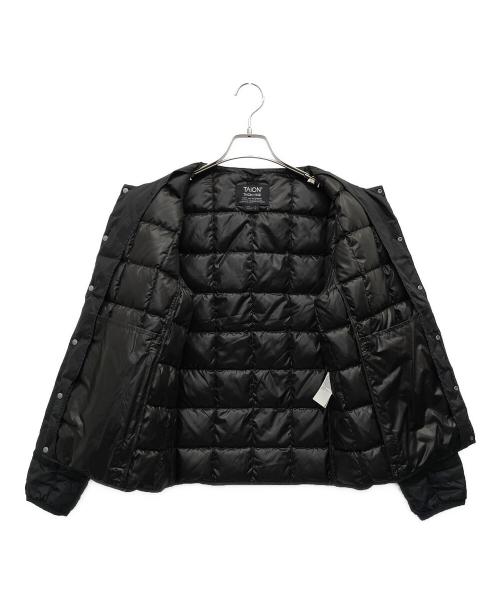 TAION（タイオン）TAION (タイオン) ダウンジャケット ブラック サイズ:Ｓの古着・服飾アイテム