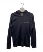 CHROME HEARTSクロムハーツ）の古着「CHプラスダガージップパーカー」｜ブラック