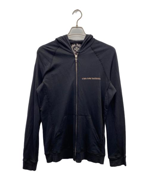 CHROME HEARTS（クロムハーツ）CHROME HEARTS (クロムハーツ) CHプラスダガージップパーカー ブラック サイズ:Sの古着・服飾アイテム
