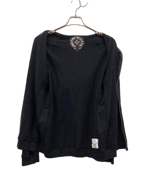 CHROME HEARTS（クロムハーツ）CHROME HEARTS (クロムハーツ) CHプラスダガージップパーカー ブラック サイズ:Sの古着・服飾アイテム