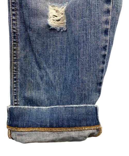 DOLCE & GABBANA（ドルチェ＆ガッバーナ）DOLCE & GABBANA (ドルチェ＆ガッバーナ) ダメージデニムパンツ ブルー サイズ:44の古着・服飾アイテム