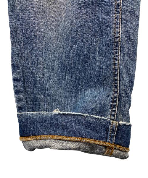 DOLCE & GABBANA（ドルチェ＆ガッバーナ）DOLCE & GABBANA (ドルチェ＆ガッバーナ) ダメージデニムパンツ ブルー サイズ:44の古着・服飾アイテム