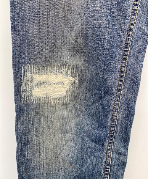 DOLCE & GABBANA（ドルチェ＆ガッバーナ）DOLCE & GABBANA (ドルチェ＆ガッバーナ) ダメージデニムパンツ ブルー サイズ:44の古着・服飾アイテム