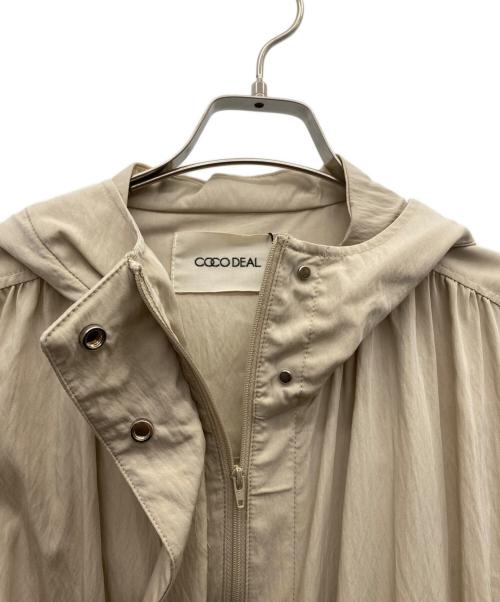 COCODEAL（ココディール）COCODEAL (ココディール) ドロストスリーブワークブルゾン ベージュ サイズ:2の古着・服飾アイテム