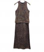 COCODEALココディール）の古着「ノースリーブ・キャミソールワンピース」｜ブラック