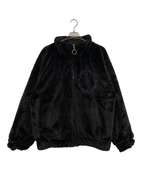 BACK STAGE PASS（バックステージパス）BACK STAGE PASS (バックステージパス) フェイクファーブルゾン ブラック サイズ:FREEの古着・服飾アイテム