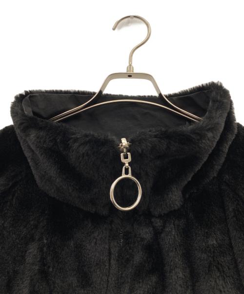 BACK STAGE PASS（バックステージパス）BACK STAGE PASS (バックステージパス) フェイクファーブルゾン ブラック サイズ:FREEの古着・服飾アイテム