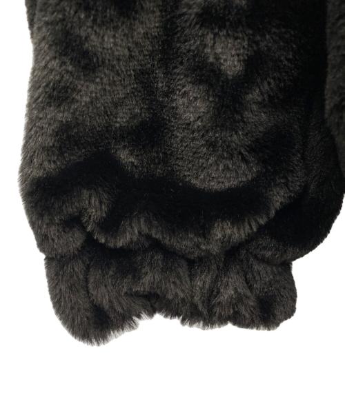 BACK STAGE PASS（バックステージパス）BACK STAGE PASS (バックステージパス) フェイクファーブルゾン ブラック サイズ:FREEの古着・服飾アイテム