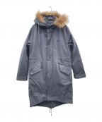 FRED PERRYフレッドペリー）の古着「中綿コート」｜ブルー