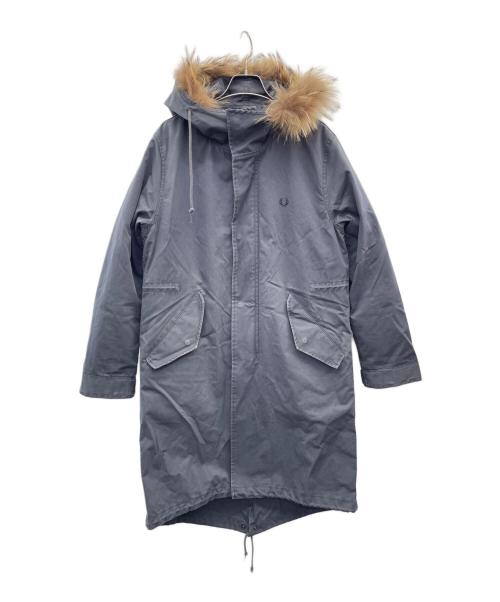 FRED PERRY（フレッドペリー）FRED PERRY (フレッドペリー) 中綿コート ブルー サイズ:Ｓの古着・服飾アイテム