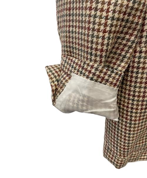 sartorio（サルトリオ）sartorio (サルトリオ) 2Bジャケット ベージュ×グリーン サイズ:42の古着・服飾アイテム