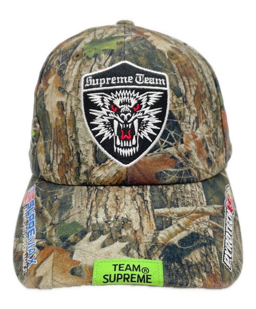 SUPREME（シュプリーム）Supreme (シュプリーム) Racing Team 6-Panel カーキの古着・服飾アイテム