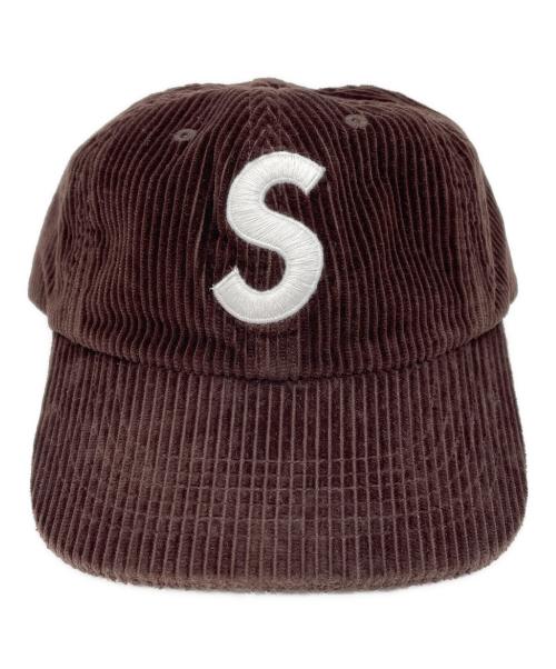 SUPREME（シュプリーム）Supreme (シュプリーム) Corduroy S Logo 6-Panel ブラウンの古着・服飾アイテム