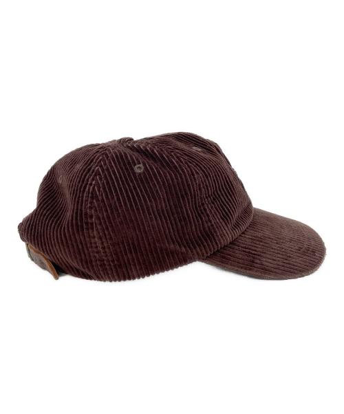 SUPREME（シュプリーム）Supreme (シュプリーム) Corduroy S Logo 6-Panel ブラウンの古着・服飾アイテム
