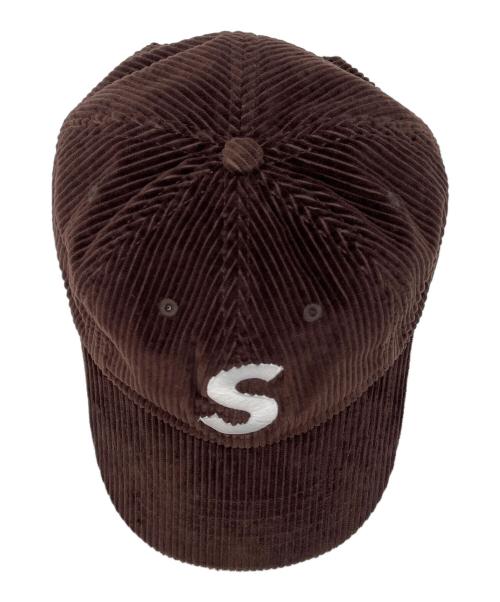 SUPREME（シュプリーム）Supreme (シュプリーム) Corduroy S Logo 6-Panel ブラウンの古着・服飾アイテム