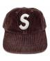 Supreme (シュプリーム) Corduroy S Logo 6-Panel ブラウン：11000円