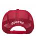 中古・古着 Supreme (シュプリーム) Pinup Mesh Back 5-Panel レッド：9000円