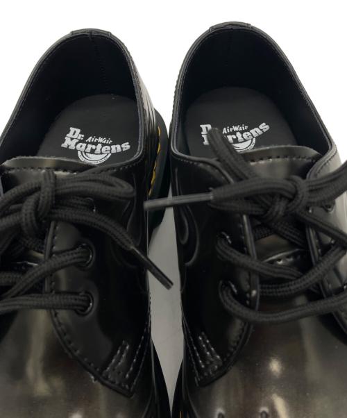 Dr.Martens（ドクターマーチン）Dr.Martens (ドクターマーチン) INFERNO 3 ホール シューズ ブラック×シルバー サイズ:UK7の古着・服飾アイテム