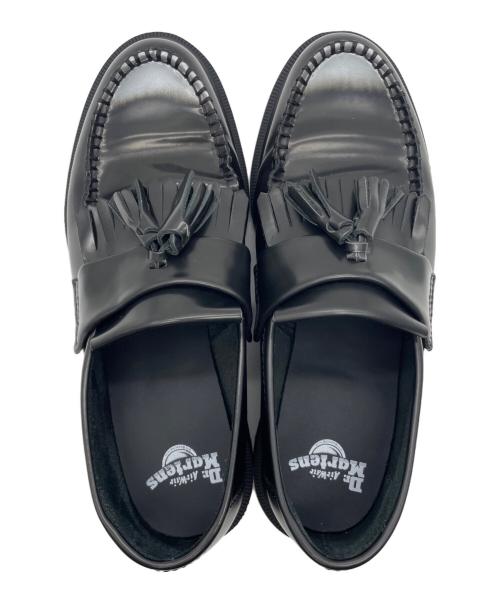 Dr.Martens（ドクターマーチン）Dr.Martens (ドクターマーチン) ADRIAN タッセルローファー ブラック×シルバー サイズ:UK8の古着・服飾アイテム