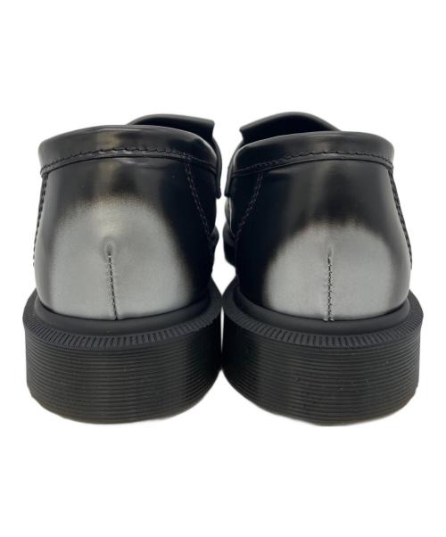 Dr.Martens（ドクターマーチン）Dr.Martens (ドクターマーチン) ADRIAN タッセルローファー ブラック×シルバー サイズ:UK8の古着・服飾アイテム