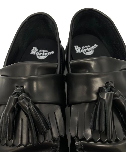 Dr.Martens（ドクターマーチン）Dr.Martens (ドクターマーチン) ADRIAN タッセルローファー ブラック×シルバー サイズ:UK8の古着・服飾アイテム