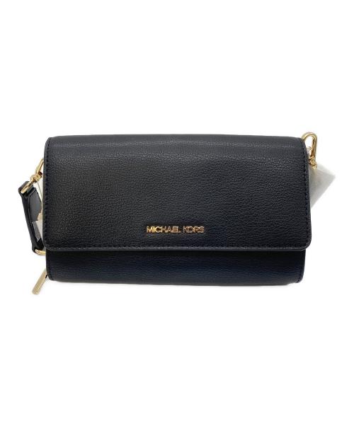 MICHAEL KORS（マイケル・コース）MICHAEL KORS (マイケル・コース) ショルダーバッグ ブラックの古着・服飾アイテム