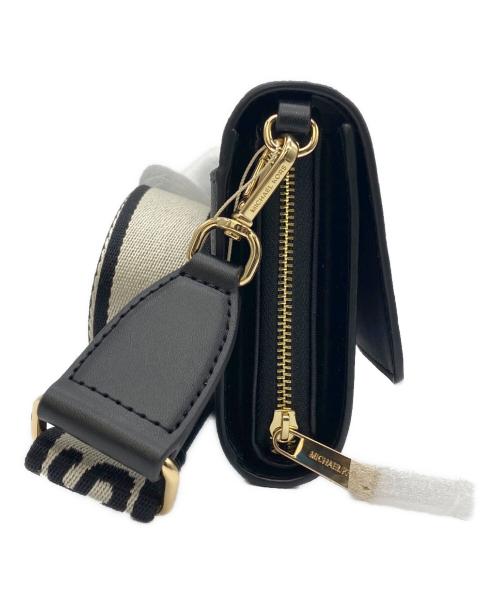 MICHAEL KORS（マイケル・コース）MICHAEL KORS (マイケル・コース) ショルダーバッグ ブラックの古着・服飾アイテム