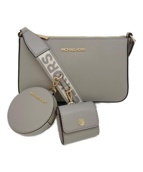 MICHAEL KORS（マイケルコース）MICHAEL KORS (マイケルコース) ショルダーバッグ グレーの古着・服飾アイテム