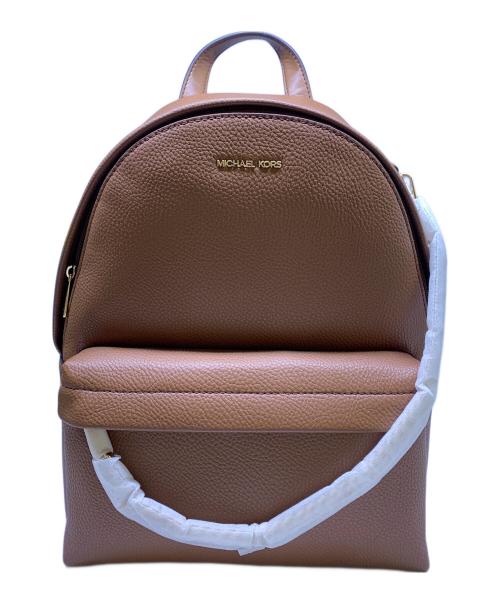MICHAEL KORS（マイケルコース）MICHAEL KORS (マイケルコース) MICHAEL KORS　SLATER　ブラウン　リュック ブラウンの古着・服飾アイテム
