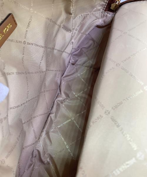 MICHAEL KORS（マイケルコース）MICHAEL KORS (マイケルコース) MICHAEL KORS　SLATER　ブラウン　リュック ブラウンの古着・服飾アイテム