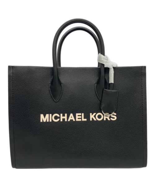MICHAEL KORS（マイケルコース）MICHAEL KORS (マイケルコース) トートバッグ ブラックの古着・服飾アイテム