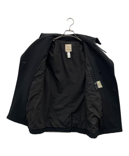 DIESEL（ディーゼル）DIESEL (ディーゼル) Pコート ブラック サイズ:Ｓの古着・服飾アイテム