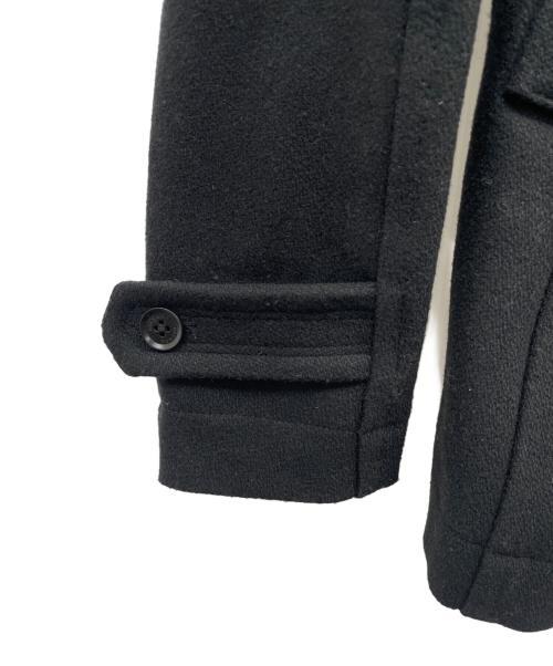 DIESEL（ディーゼル）DIESEL (ディーゼル) Pコート ブラック サイズ:Ｓの古着・服飾アイテム