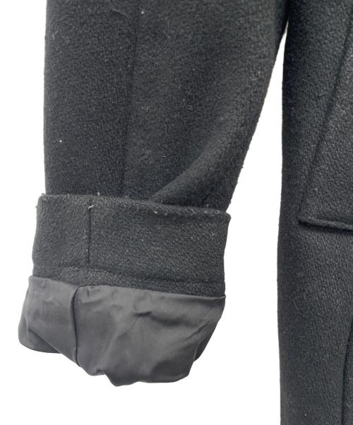 DIESEL（ディーゼル）DIESEL (ディーゼル) Pコート ブラック サイズ:Ｓの古着・服飾アイテム