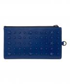 JIMMY CHOOジミーチュウ）の古着「フラグメントケース」｜ブラック×ブルー